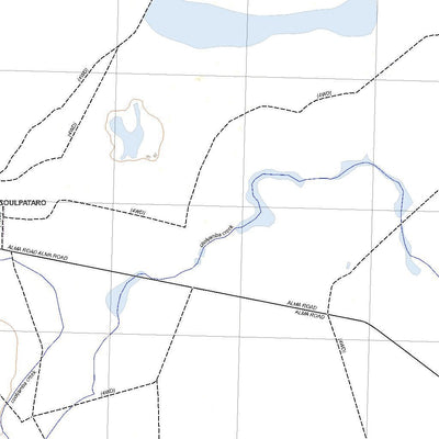 Getlost Map 7730-N Culpataro NSW Topographic Map V15 1:25,000