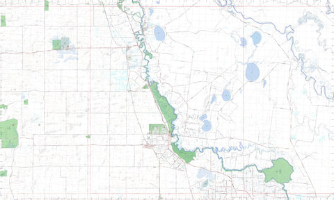 Getlost Map 7527-N Tooleybuc NSW Topographic Map V15 1:25,000