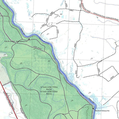 Getlost Map 7527-N Tooleybuc NSW Topographic Map V15 1:25,000