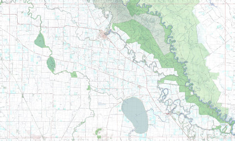 Getlost Map 7726-S Keely NSW Topographic Map V15 1:25,000