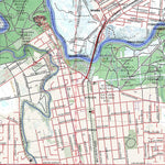 Getlost Map 7825-N Moama NSW Topographic Map V15 1:25,000