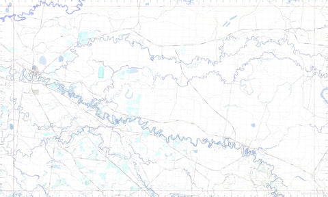 Getlost Map 7727-N Moulamein NSW Topographic Map V15 1:25,000