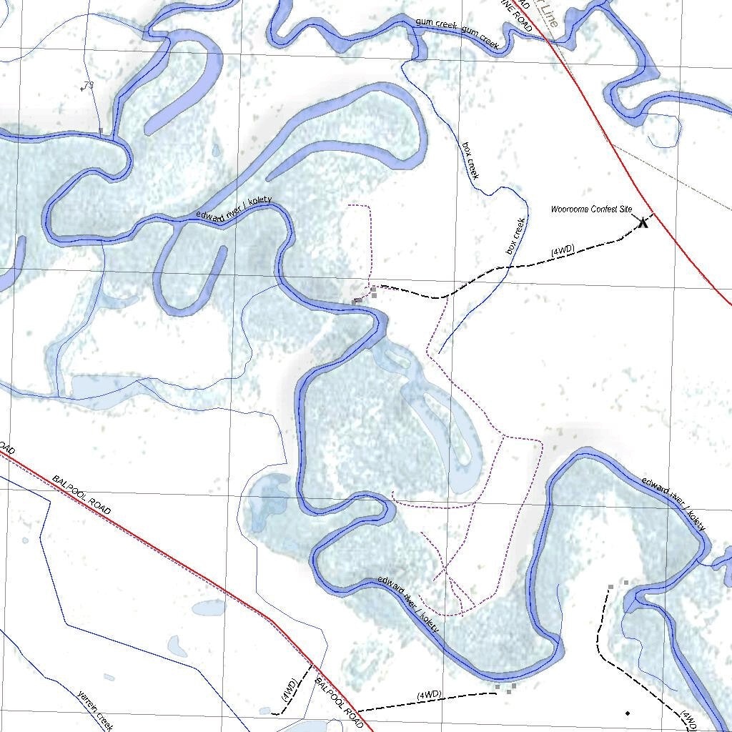 Getlost Map 7727N Moulamein NSW Topographic Map V15 125,000 by Getlost Maps Avenza Maps