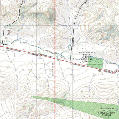 Getlost Map 8225-N Albury NSW Topographic Map V15 1:25,000