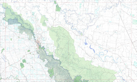 Getlost Map 7726-N Barham NSW Topographic Map V15 1:25,000