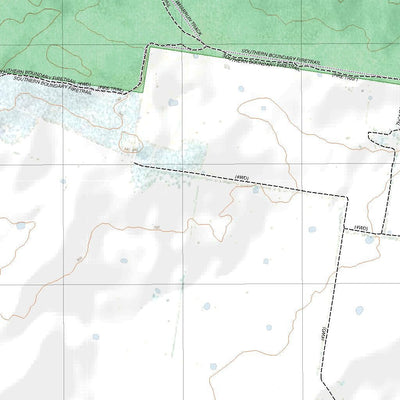 Getlost Map 8328-N Mimosa NSW Topographic Map V15 1:25,000