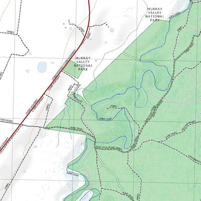 Getlost Map 7826-N Deniliquin NSW Topographic Map V15 1:25,000