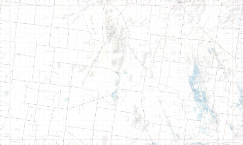 Getlost Map 8229-N Yalgogrin Range NSW Topographic Map V15 1:25,000