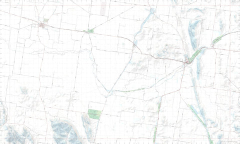 Getlost Map 8229-S Walleroobie Range NSW Topographic Map V15 1:25,000