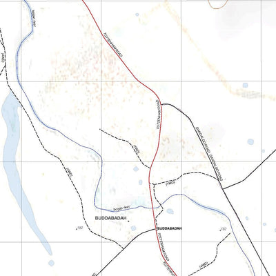 Getlost Map 8334-S Buddabadah NSW Topographic Map V15 1:25,000