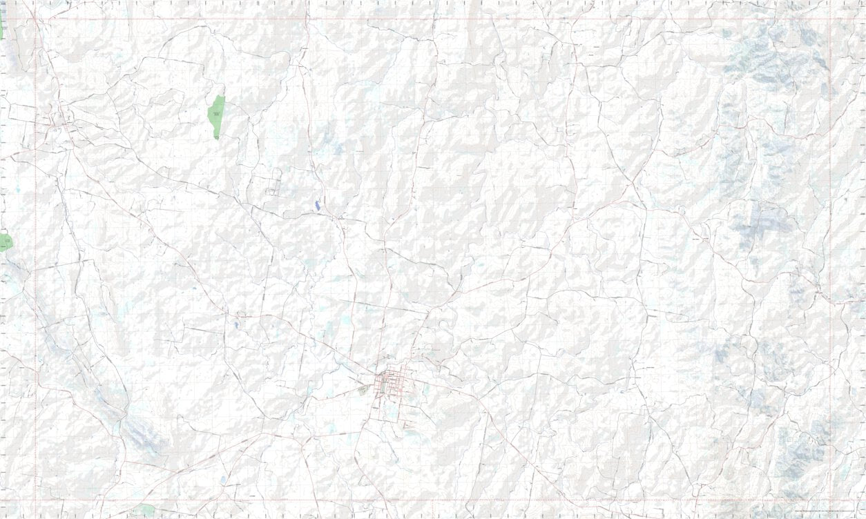 Getlost Map 8629S Boorowa NSW Topographic Map V15 125,000 by Getlost