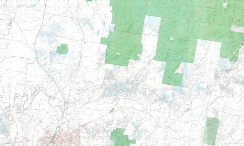 Getlost Map 8633-N Mogriguy NSW Topographic Map V15 1:25,000