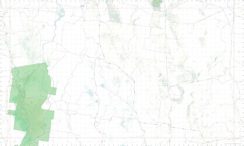 Getlost Map 8436-N Quabothoo NSW Topographic Map V15 1:25,000