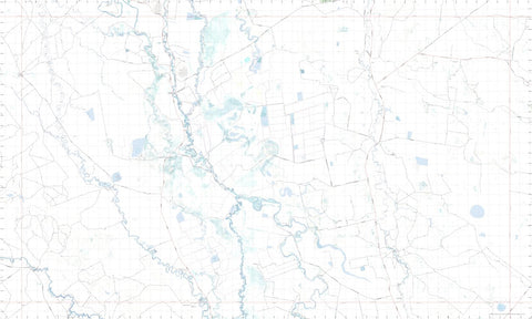 Getlost Map 8435-S Mount Harris NSW Topographic Map V15 1:25,000