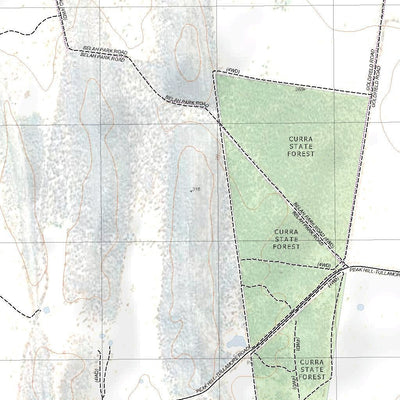 Getlost Map 8432-N Tullamore NSW Topographic Map V15 1:25,000