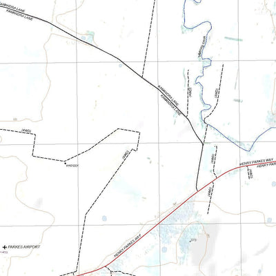 Getlost Map 8531-N Parkes NSW Topographic Map V15 1:25,000