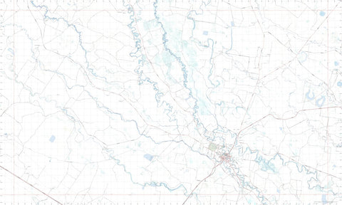 Getlost Map 8434-N Warren NSW Topographic Map V15 1:25,000