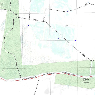 Getlost Map 8535-S Gulargambone NSW Topographic Map V15 1:25,000