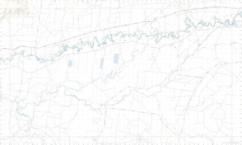 Getlost Map 8437-N Wanourie NSW Topographic Map V15 1:25,000