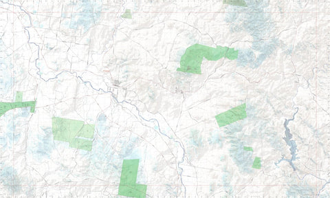 Getlost Map 9140-S Texas NSW Topographic Map V15 1:25,000