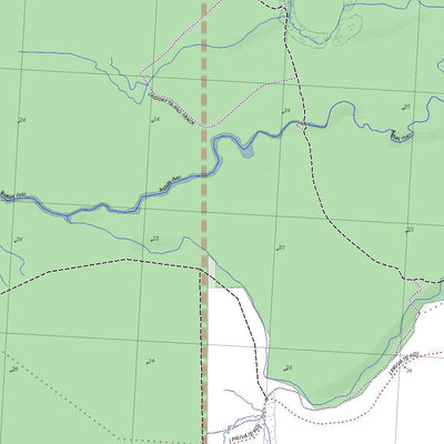 Getlost Map 7129-N Cal Lal NSW Topographic Map V15 1:25,000