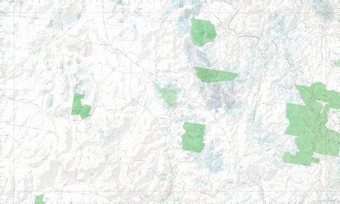 Getlost Map 9039-N Rocky Dam NSW Topographic Map V15 1:25,000