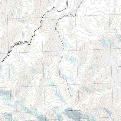 Getlost Map 9239-N Mole River NSW Topographic Map V15 1:25,000