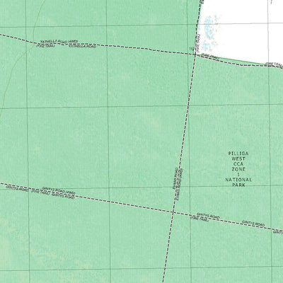 Getlost Map 8637-S Pilliga NSW Topographic Map V15 1:25,000
