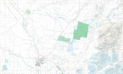 Getlost Map 8634-N Gilgandra NSW Topographic Map V15 1:25,000