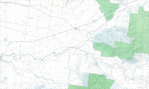 Getlost Map 9040-N Yelarbon NSW Topographic Map V15 1:25,000