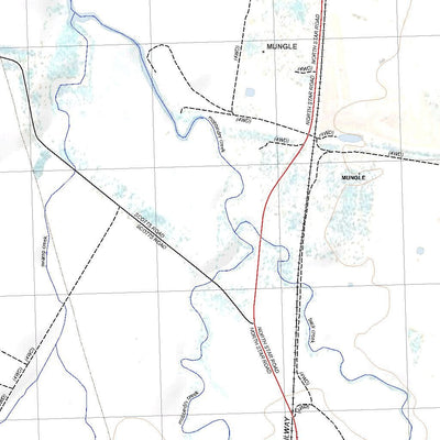Getlost Map 8940-S North Star NSW Topographic Map V15 1:25,000
