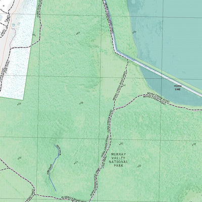 Getlost Map 7826-S Mathoura NSW Topographic Map V15 1:25,000