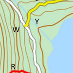 Hawkins Pond Nature Area Trail Map