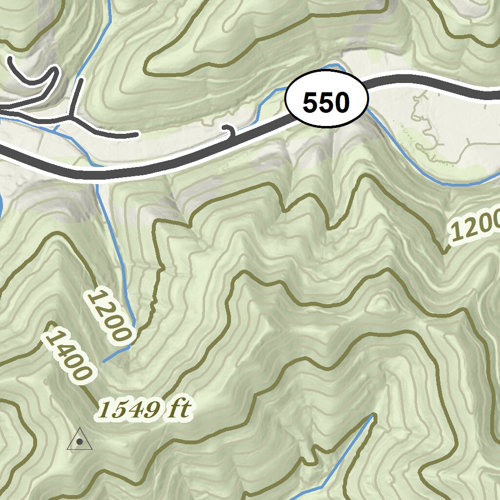 KyTopo (N18E33) Hindman, Kentucky 24k map by Avenza Maps