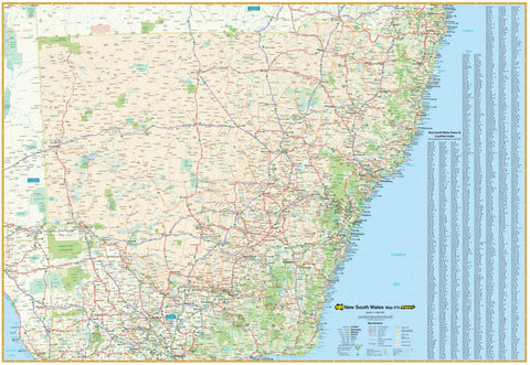 UBD-Gregory's New South Wales State Map