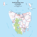 UBD-Gregory's World Heritage Areas of Tasmania inset map