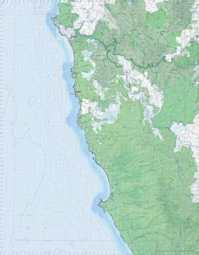 Getlost Map 7815 SANDY CAPE Tas Topographic Map V15 1:75,000