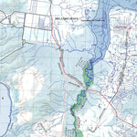 Getlost Map 7816 WELCOME Tas Topographic Map V15 1:75,000