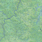Getlost Map 8013 FRANKLIN Tas Topographic Map V15 1:75,000