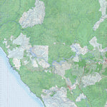 Getlost Map 7914 PIEMAN Tas Topographic Map V15 1:75,000