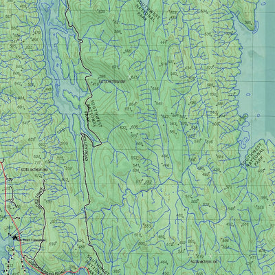 Getlost Map 8112 WEDGE Tas Topographic Map V15 1:75,000