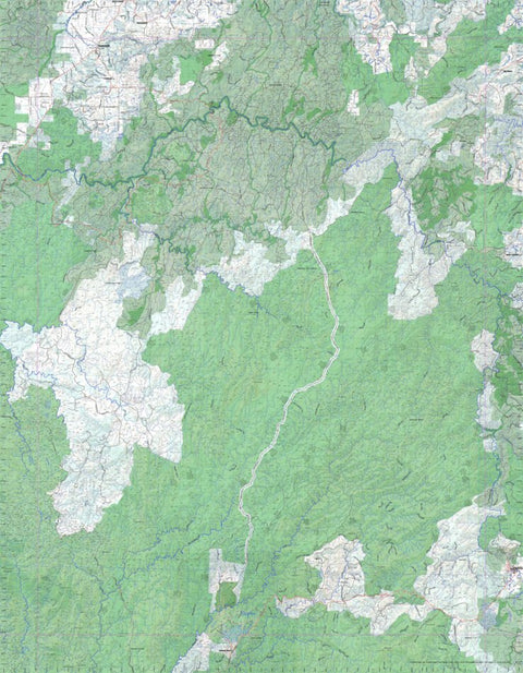 Getlost Map 7915 ARTHUR RIVER Tas Topographic Map V15 1:75,000