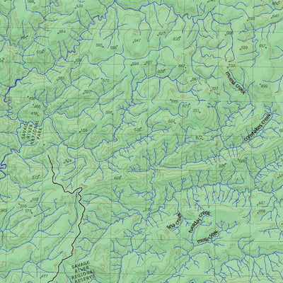 Getlost Map 7915 ARTHUR RIVER Tas Topographic Map V15 1:75,000