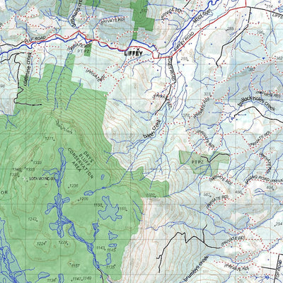 Getlost Map 8214 MEANDER Tas Topographic Map V15 1:75,000