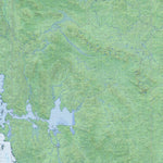 Getlost Map 8111 OLD RIVER Tas Topographic Map V15 1:75,000