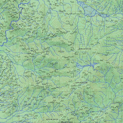 Getlost Map 8111 OLD RIVER Tas Topographic Map V15 1:75,000