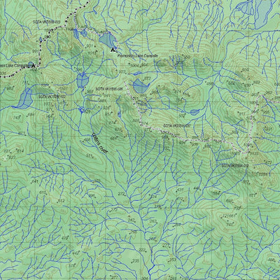 Getlost Map 8111 OLD RIVER Tas Topographic Map V15 1:75,000