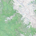 Getlost Map 8212 TYENNA Tas Topographic Map V15 1:75,000