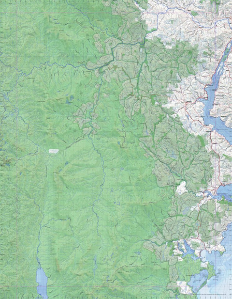 Getlost Map 8211 HUON Tas Topographic Map V15 1:75,000