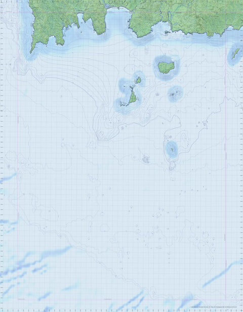 Getlost Map 8110 SOUTH WEST CAPE Tas Topographic Map V15 1:75,000